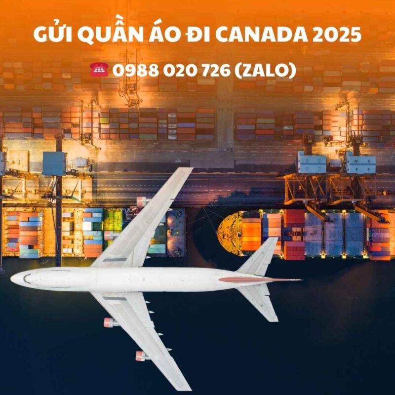 Gửi Quần Áo Đi Canada 2025