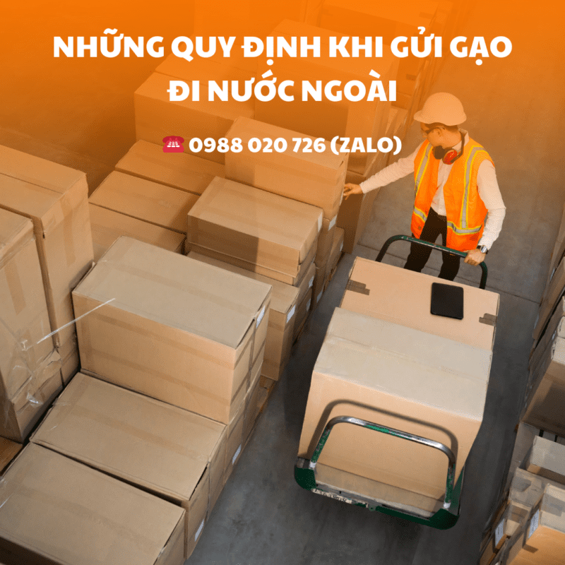 Những Quy Định Khi Gửi Gạo Đi Nước ngoài
