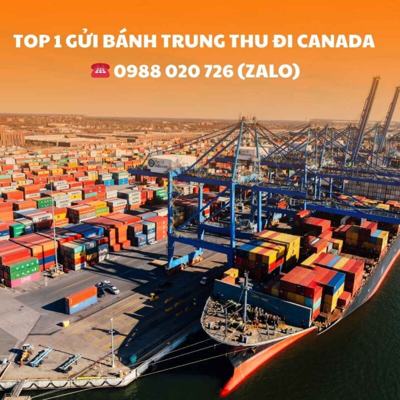 TOP 1 Gửi bánh trung thu đi Canada